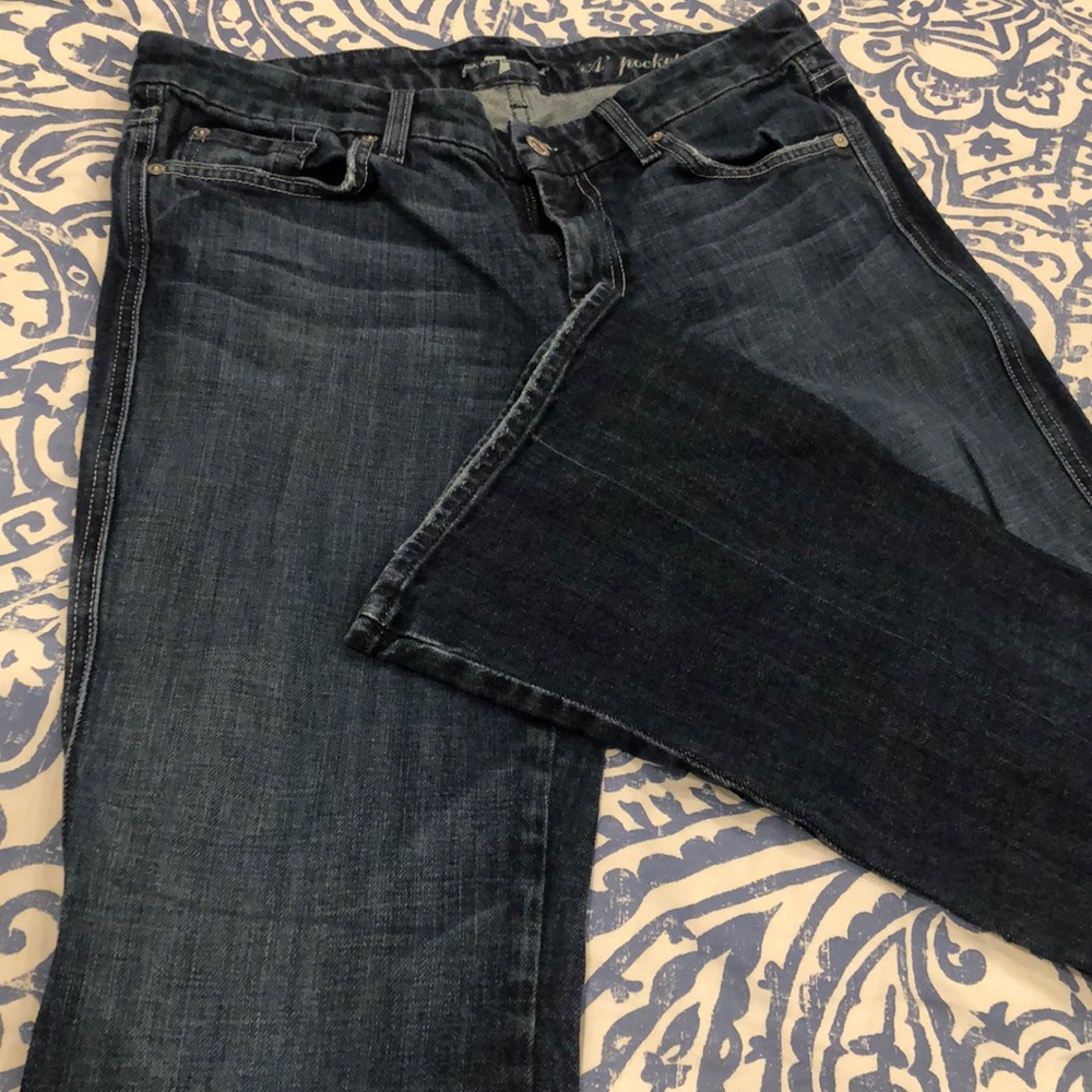 7 For all Mankind A Pocket Jeans